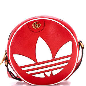 Gucci Small x adidas Ophidia Round Crossbody Bag Leather
